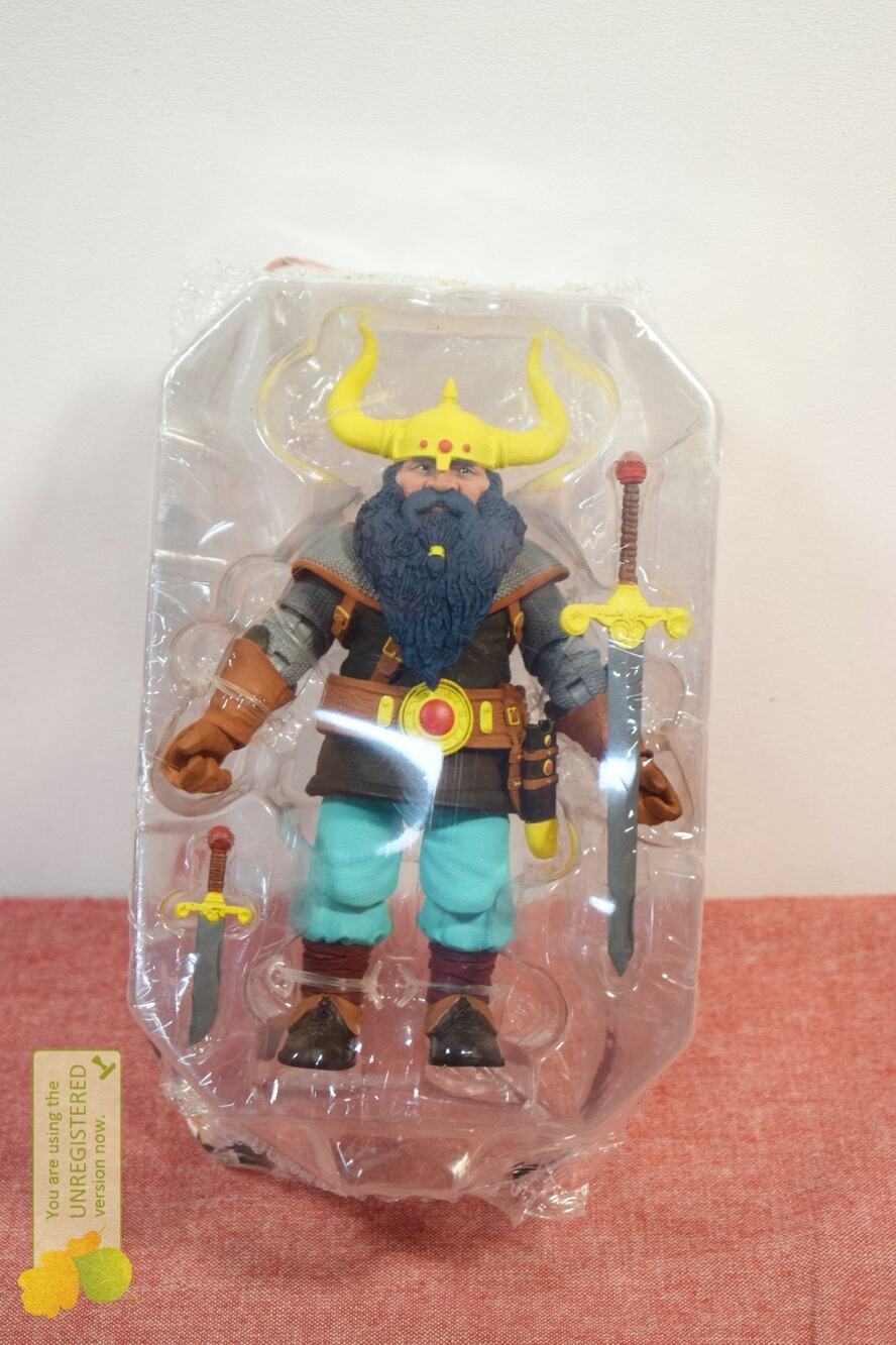 NECA Dungeons & Dragons 50th Anniversary Elkhorn the Good Dwarf Fighter Figure